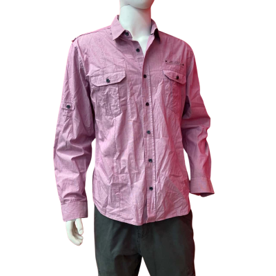Yd. Mens  Size XL Long Sleeve  Light Lavender Colour Shirt 