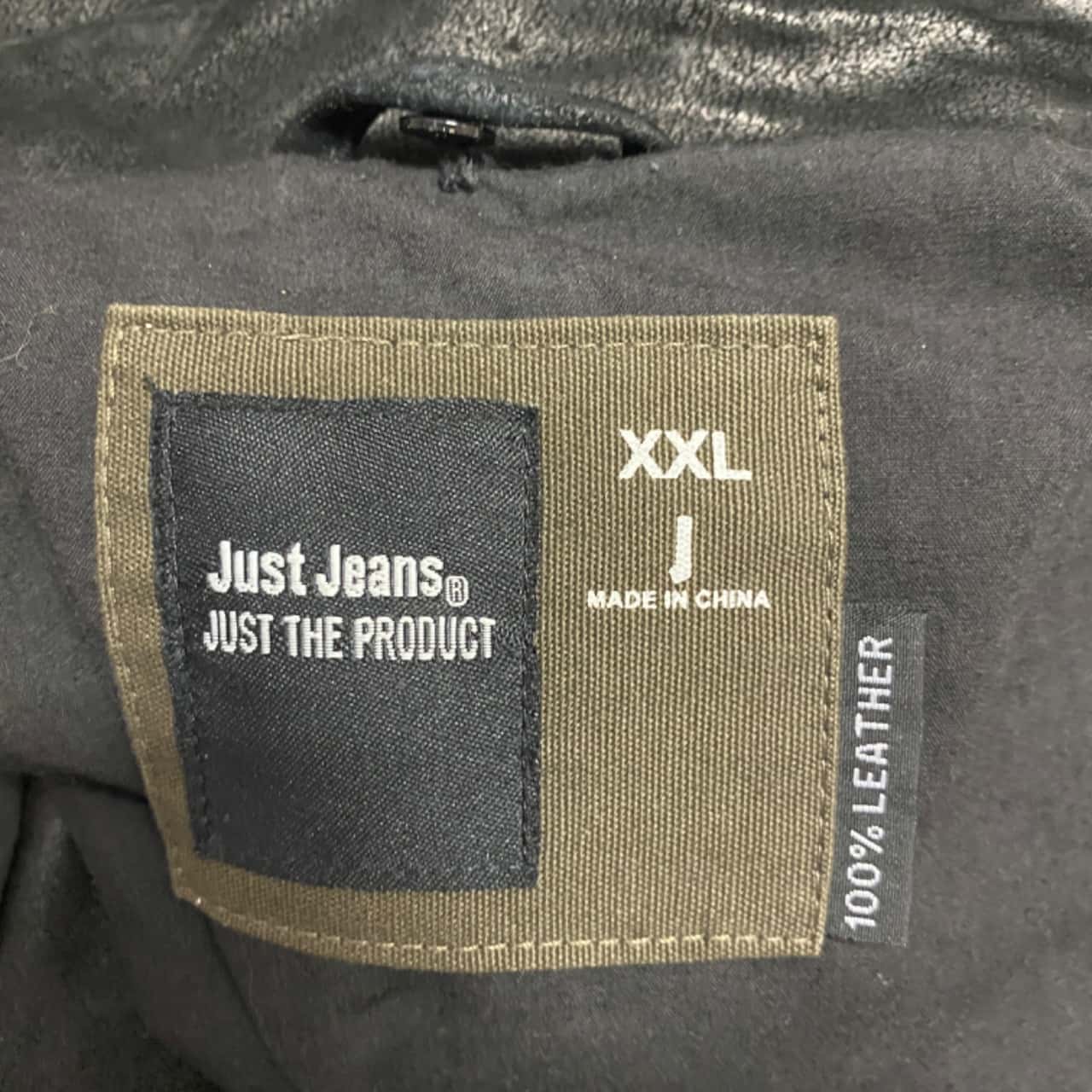Just Jeans Suede Mens Size XXL Leather 