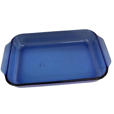 Pyrex Cobolt Blue Rectangle Dish Approx 33 x 23cm