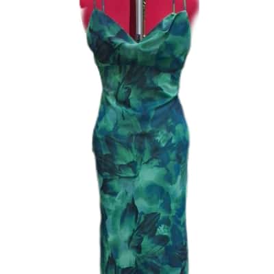 RUNAWAY Womens  Size 14 / XL Floral Dress Green / Multicoloured 
