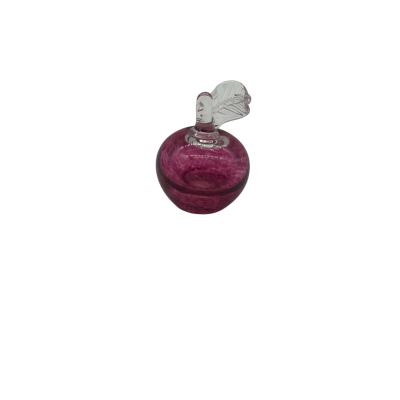 Glass Plum Paperweight
