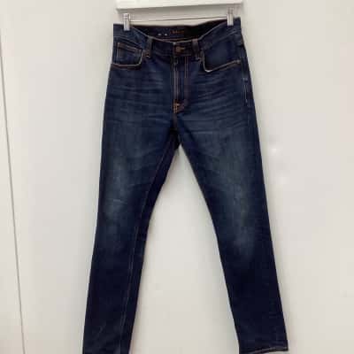 Nudie Jeans Lean Dean Ink Navy - Size 32