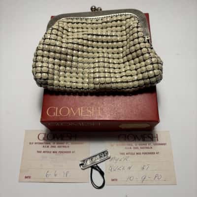 Vtg. Original Glomesh Purse Made in Australia 1980