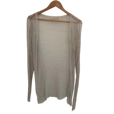Flannel Womens  Size XS / XXS Cardigan Silver 