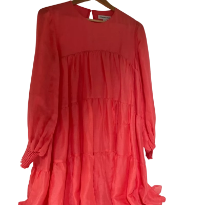  Womens  Size 8 Country Road linen silk tiered mini dress size 8