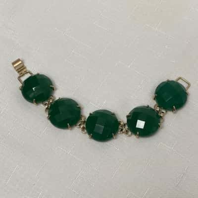 KENDRA SCOTT Womens Bracelet Gold / Green 
