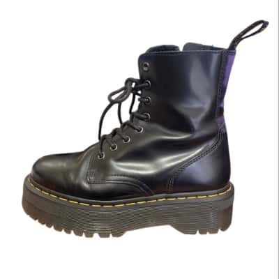 Dr Martens Jadon 8 eye platform Size 38 Black  
