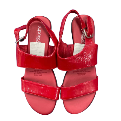 Women’s Diana Ferrari Size 7 Sandals Red 