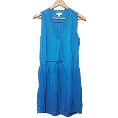 Witchery Women's Size 4 Blue Sleeveless Mini Dress