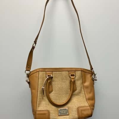 Oroton Womens Shoulder Bag Beige 
