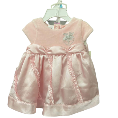 Guess Baby 2 piece set Size 6m Dress Pink  