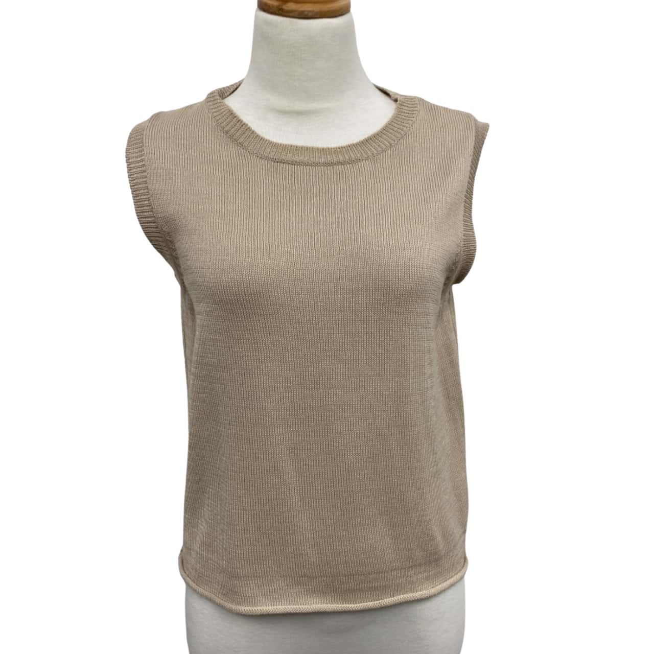 BY ESTILO EMPORIO Size 10 Sweater Vest Beige (s)