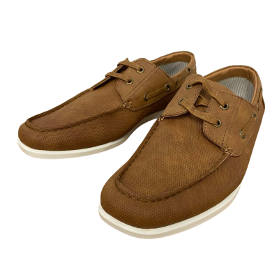 Tarocash Mens Lucas Boat Shoe Size UK 8 Tan
