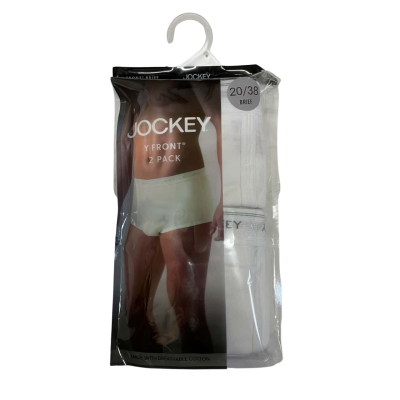 BRAND NEW - Jockey Mens White Briefs
