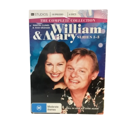 The Complete Collection William & Mary Series 1-3 DVD Set