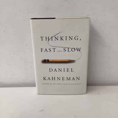 Thinking, Fast and Slow hardcover book