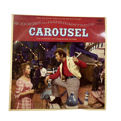 Vintage  Vinyl LP Soundtrack Album for Rodgers & Hammerstein's Musical Film Carousel,