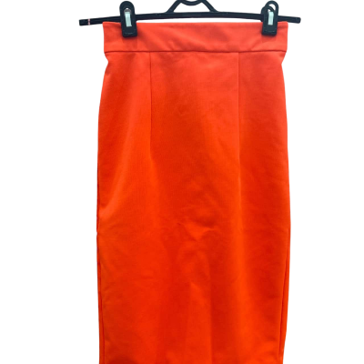 Kookai Womens  Size 34 Bright Orange Skirt 