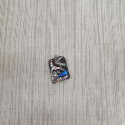 Super Pretty Multi-coloured /Shimmer /Dichroic Fused Glass Pendant - Pendant Only 