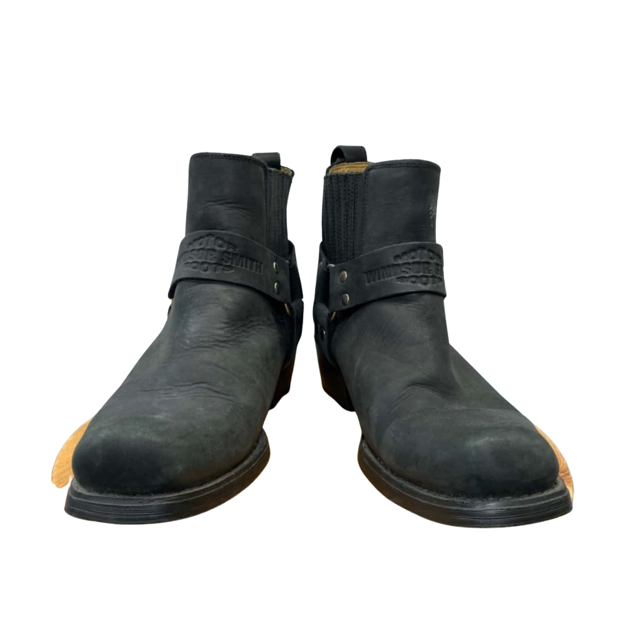 *Father's Day SALE* Windsor Smith Mens Size 42 Black Motor Boots(s)