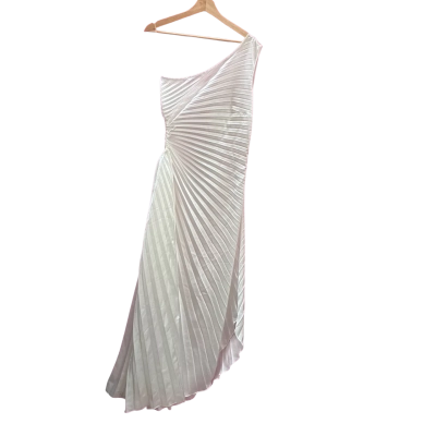 Pink Diamond Womens  Size 12 Maxi Dress White 