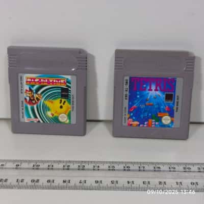 Game Boy Games Duo (Games Only) Tetris/Pac In Time 