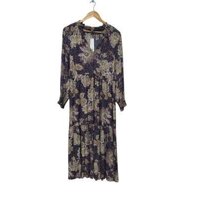 Sussan Womens  Size 6 Casual Dress / Long Sleeve Dress / Midi Dress Multicoloured 