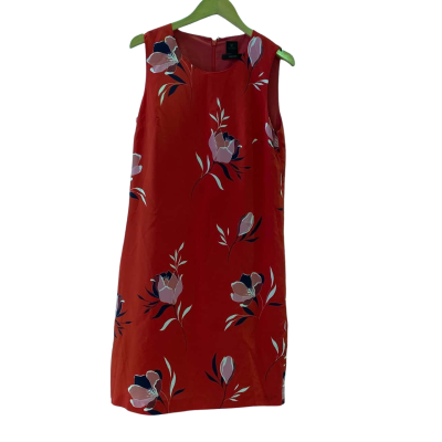 David Lawrence Womens  Size 8 Midi Dress Floral / Multicoloured / Red 
