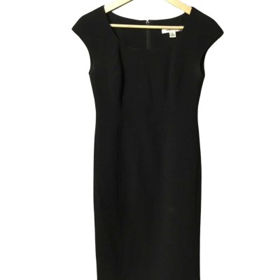 Women’s Size 10 Black Perri Cutten Midi Dress