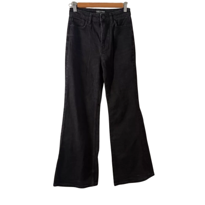 Country Road Womens  Size 4 Straight Leg Pants Black  