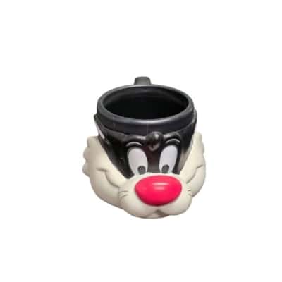 Vintage Warner Bros Sylvester Plastic Cup