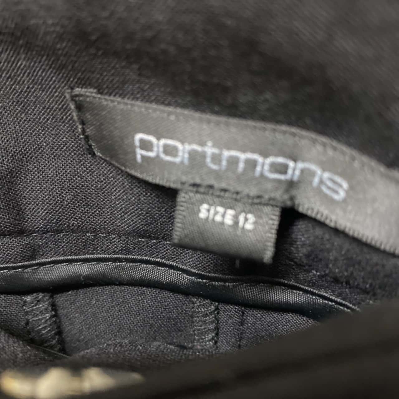 Womens Portmans Black pants (s)