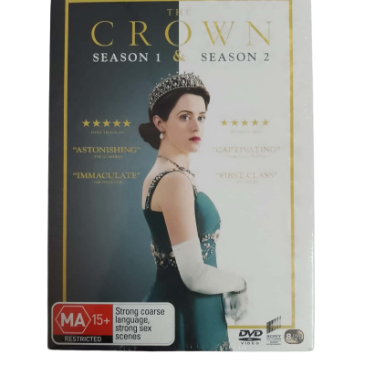 The Crown Seasons 1 & 2 (Sealed) DVD Box Set