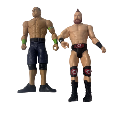 Wrestling figures 