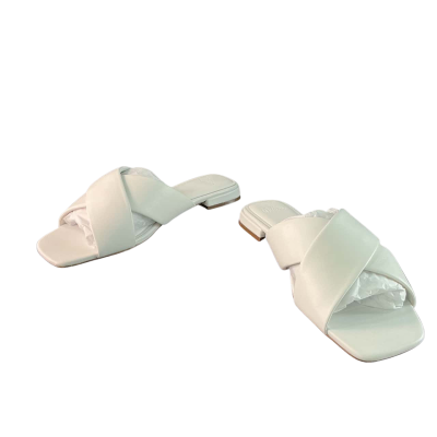 Wittner Womens Size 41 White slides 