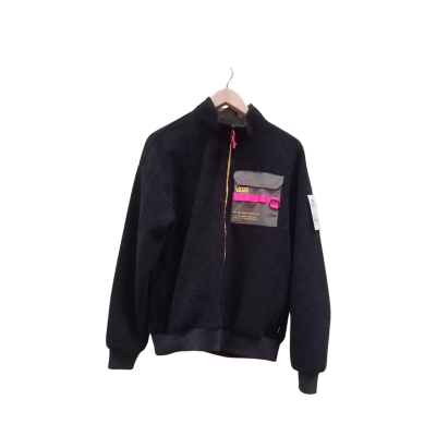 Mens Vans Jumper Black Sherpa Size S NEW WITH TAGS