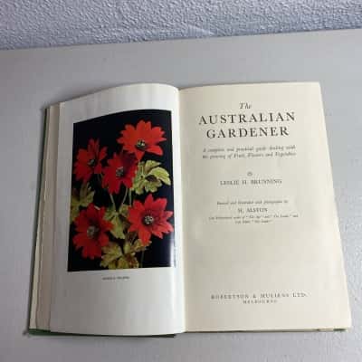 Vintage The Australian Gardener by Leslie Brunning