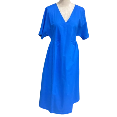 Gorman Womens  Size M Short Sleeve Dress  Blue 