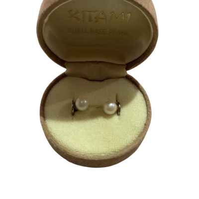 Kitami Womens Earrings Pearl 