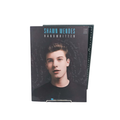 Handwritten Shawn Mendes Music Sheet Book 