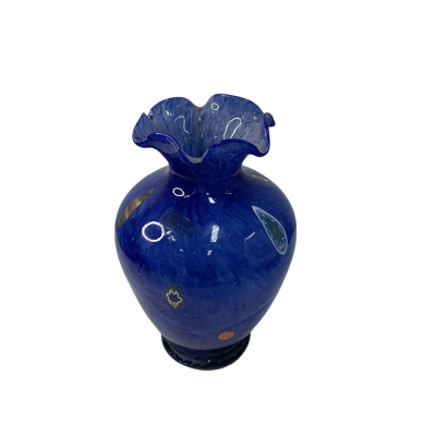 Vintage Murano Colbalt Blue Vase