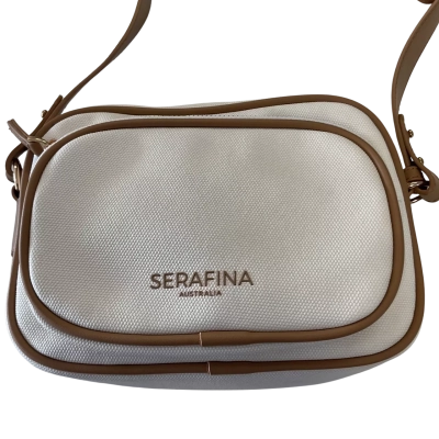 Serafina Womens Handbag Cream 