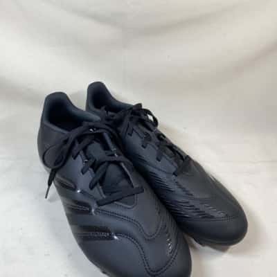 ADIDAS MENS BLACK FOOTBALL SPORT SHOES PREDATOR CLUB FxG