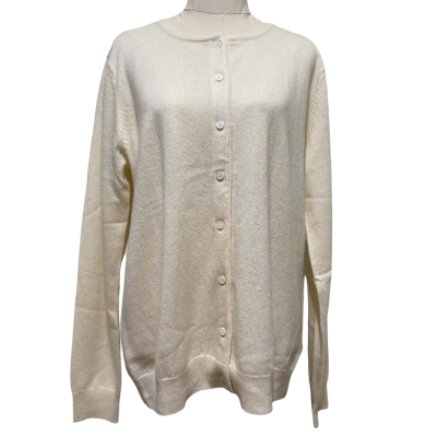 Womens Crew neck Cashmere Cardigan