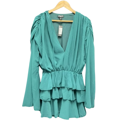 Pretty Little Thing Womens  Size 12 Turquoise dress(tall)