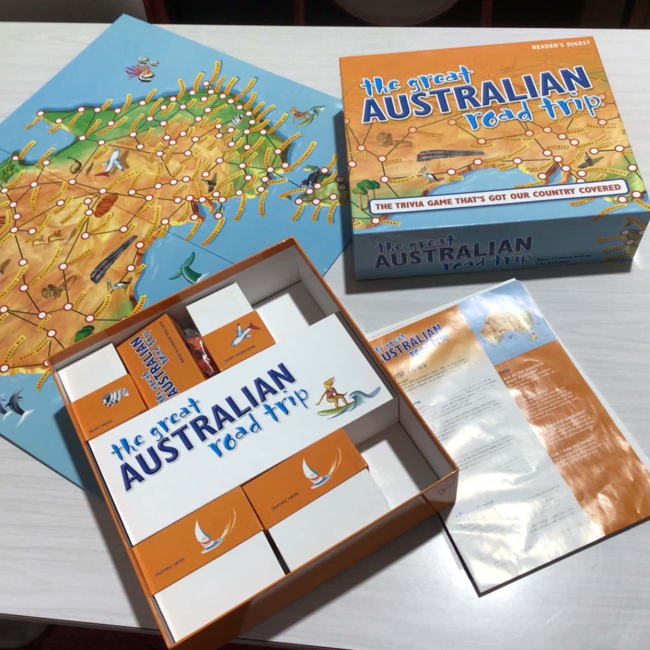 The great Australian road trip board game Complete (s)