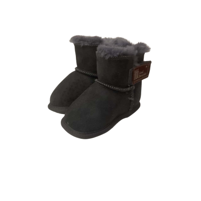 Kids UGG Size M Booties Grey 