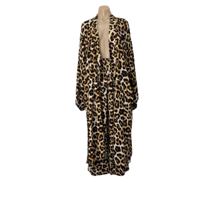 Kennedys Womens Size M / S Cheetah Print Pants/Top Set