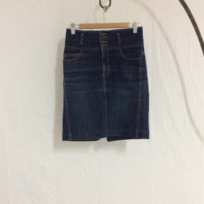 Ojay Women's  Size 8 Denim Mini Skirt Blue 