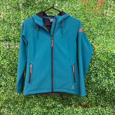 Kathmandu Womens  Size S Hooded Jacket Teal 